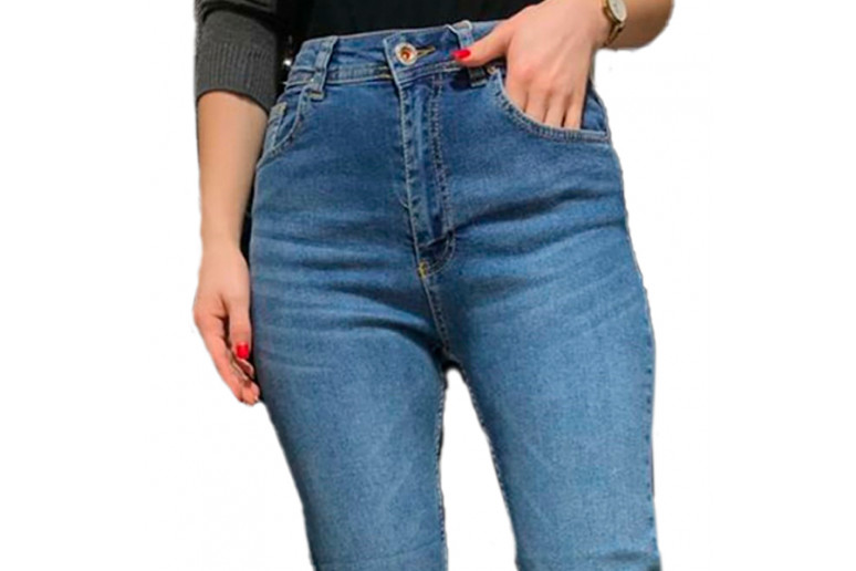 Джинсы женские IT'S BASIC JEANS 1379 Slim MOM Турция