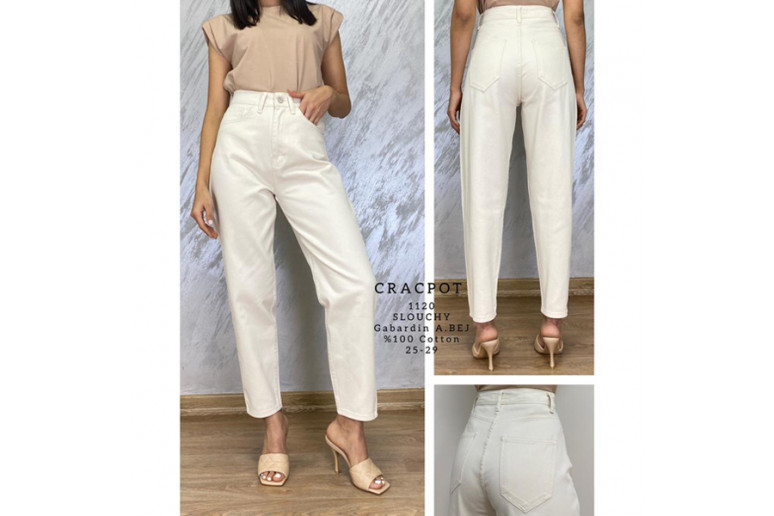 Джинсы женские  CRACPOT JEANS 1120 SLOUCHY Турция
