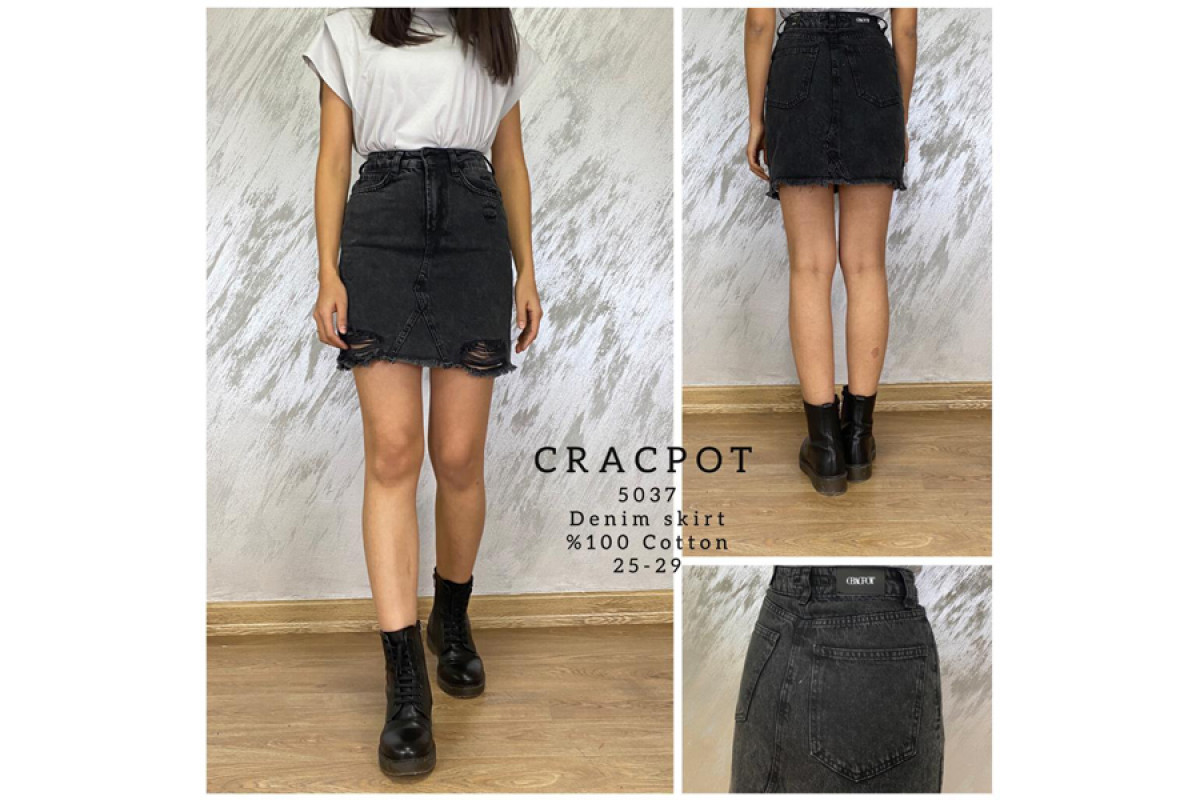 Фото Джинсова спідниця CRACPOT JEANS 5037 Туреччина from official site OSKAR™