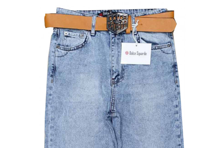 Джинсы женские  DOLCE SQUARDO JEANS 6280 WIDE LEG Турция