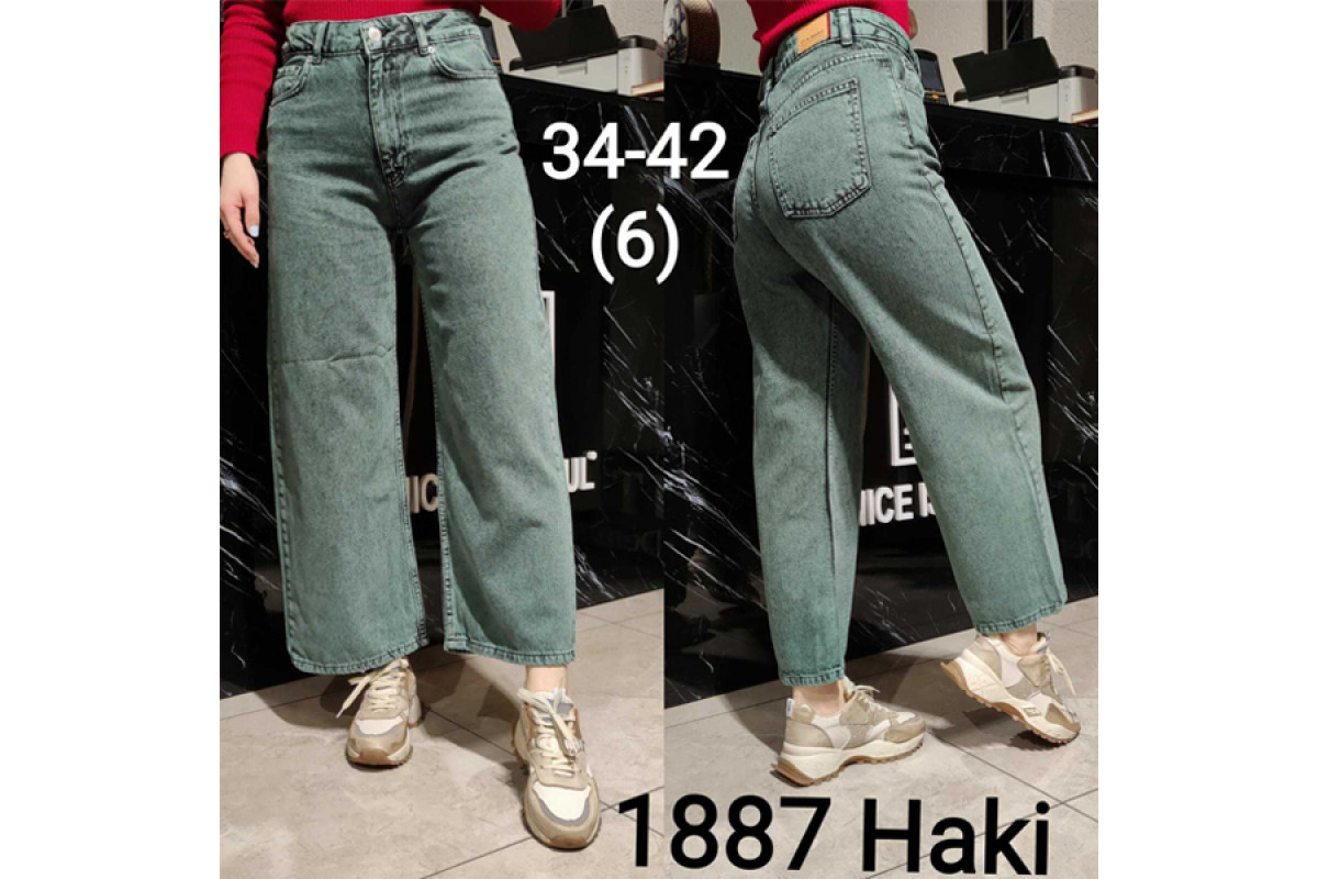 Фото Джинси жіночі IT'S BASIC JEANS 1887 WIDE LEG Туреччина from official site OSKAR™