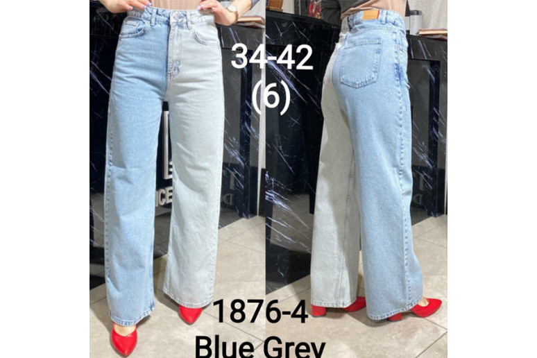 Джинси жіночі IT'S BASIC JEANS 1876-4 WIDE LEG Туреччина