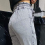 Фото 4 Джинси жіночі IT'S BASIC JEANS 1881-4 BAGGY FIT Туреччина from official site OSKAR™