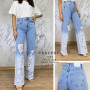 Фото 1 Джинсы женские CRACPOT JEANS 1097 WIDE LEG Турция from official site OSKAR™