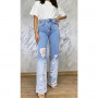 Фото 2 Джинсы женские CRACPOT JEANS 1097 WIDE LEG Турция from official site OSKAR™