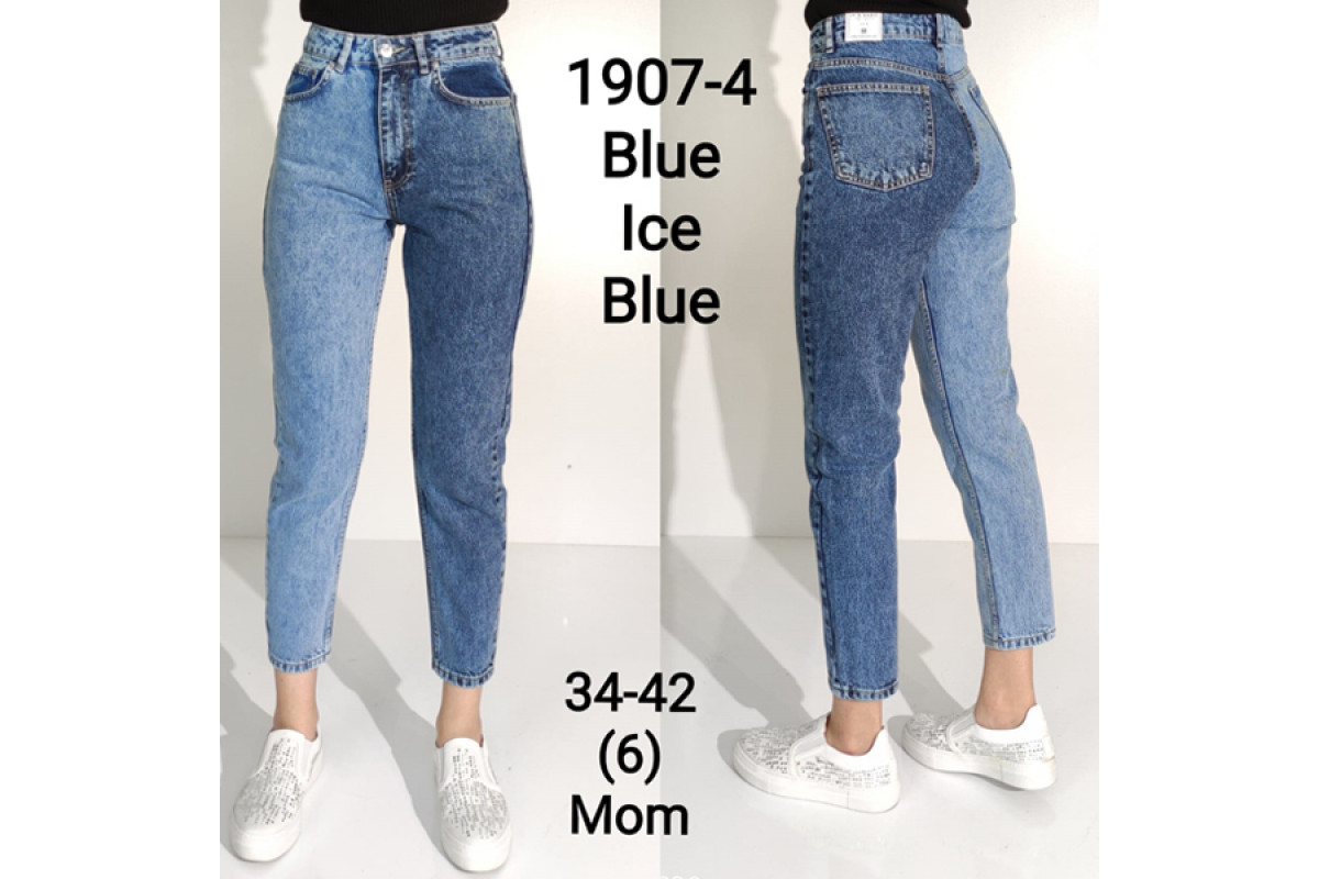 Фото Джинси жіночі IT'S BASIC JEANS 1907-1 MOM Туреччина from official site OSKAR™