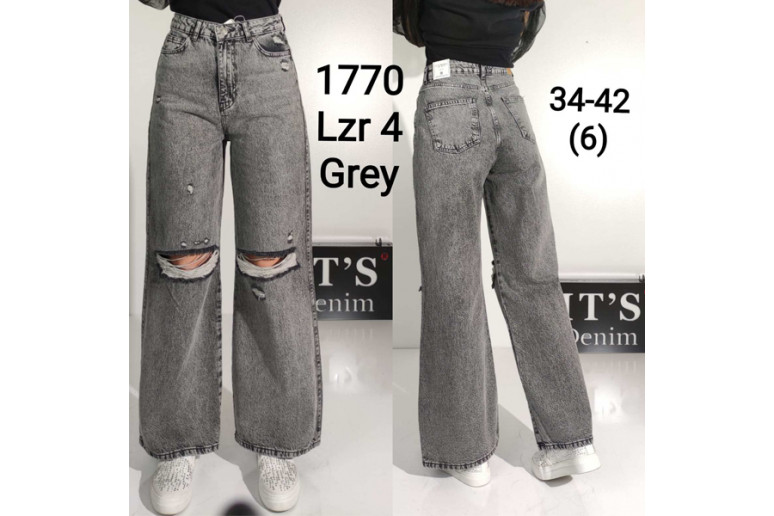 Джинси жіночі IT'S BASIC JEANS 1770 WIDE LEG Туреччина