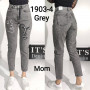 Фото 1 Джинси жіночі IT'S BASIC JEANS 1903-4 MOM Туреччина from official site OSKAR™