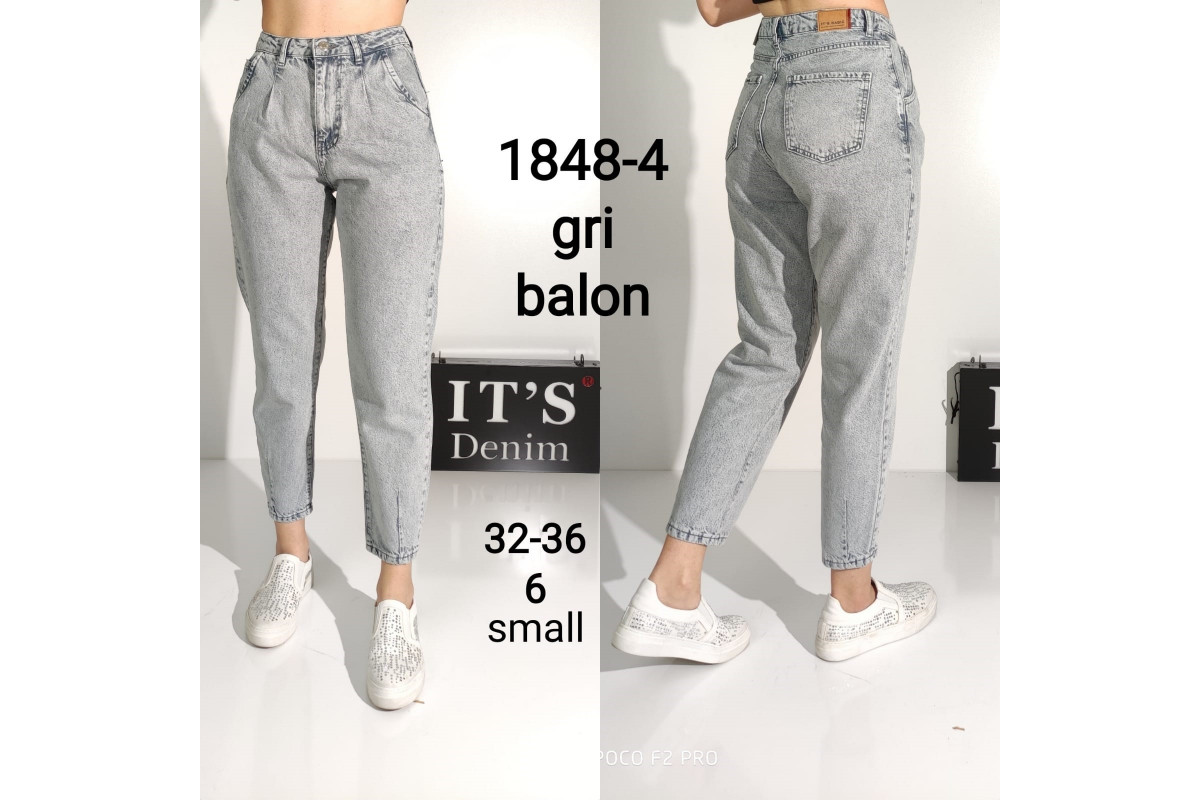 Фото Джинси жіночі IT'S BASIC JEANS 1848-4 Туреччина from official site OSKAR™