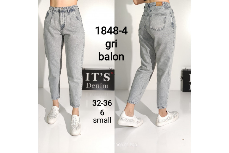 Джинси жіночі IT'S BASIC JEANS 1848-4 Туреччина