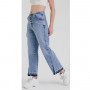 Фото 2 Джинсы женские WHAT'S JEANS 622 WIDE LEG Турция from official site OSKAR™