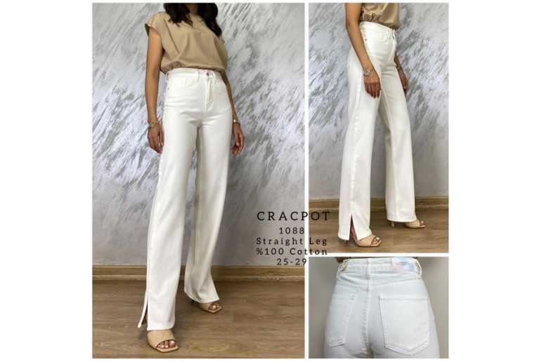 Джинсы женские CRACPOT JEANS 1088 STRAIGHT LEG