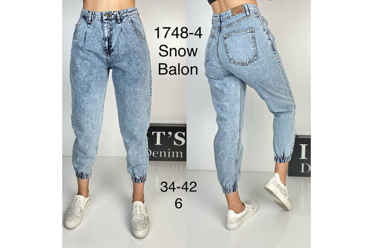 Фото Джинси жіночі IT'S BASIC JEANS 1748 Balloon Туреччина from official site OSKAR™