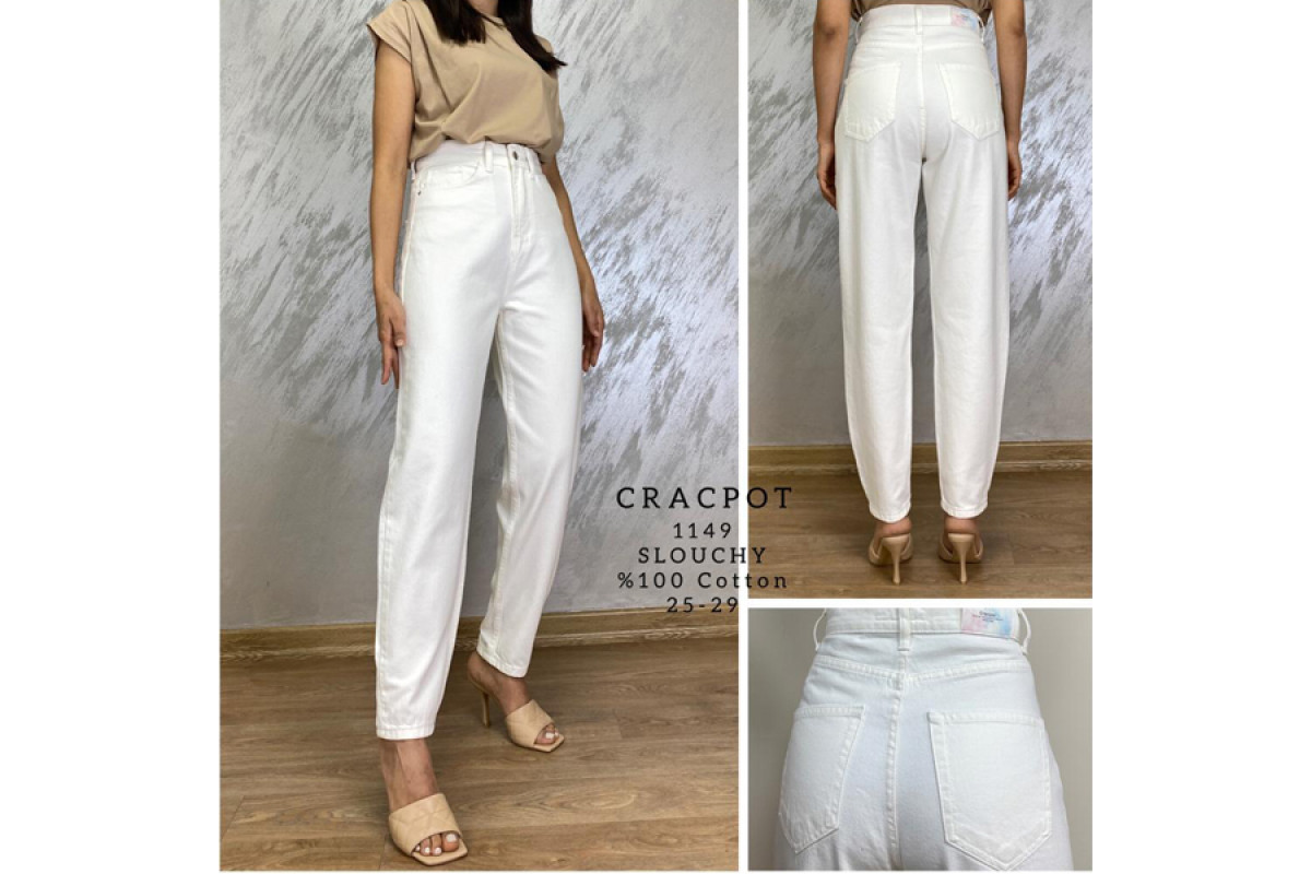 Фото Джинси жіночі CRACPOT JEANS 1149 SLOUCHY Туреччина from official site OSKAR™