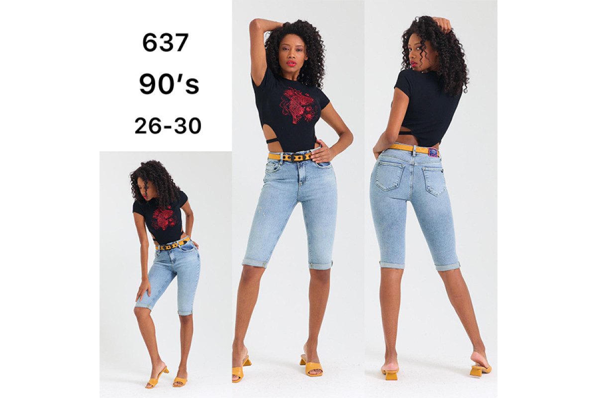 Фото Жіночі капрі WHAT'S UP JEANS 637 Туреччина from official site OSKAR™