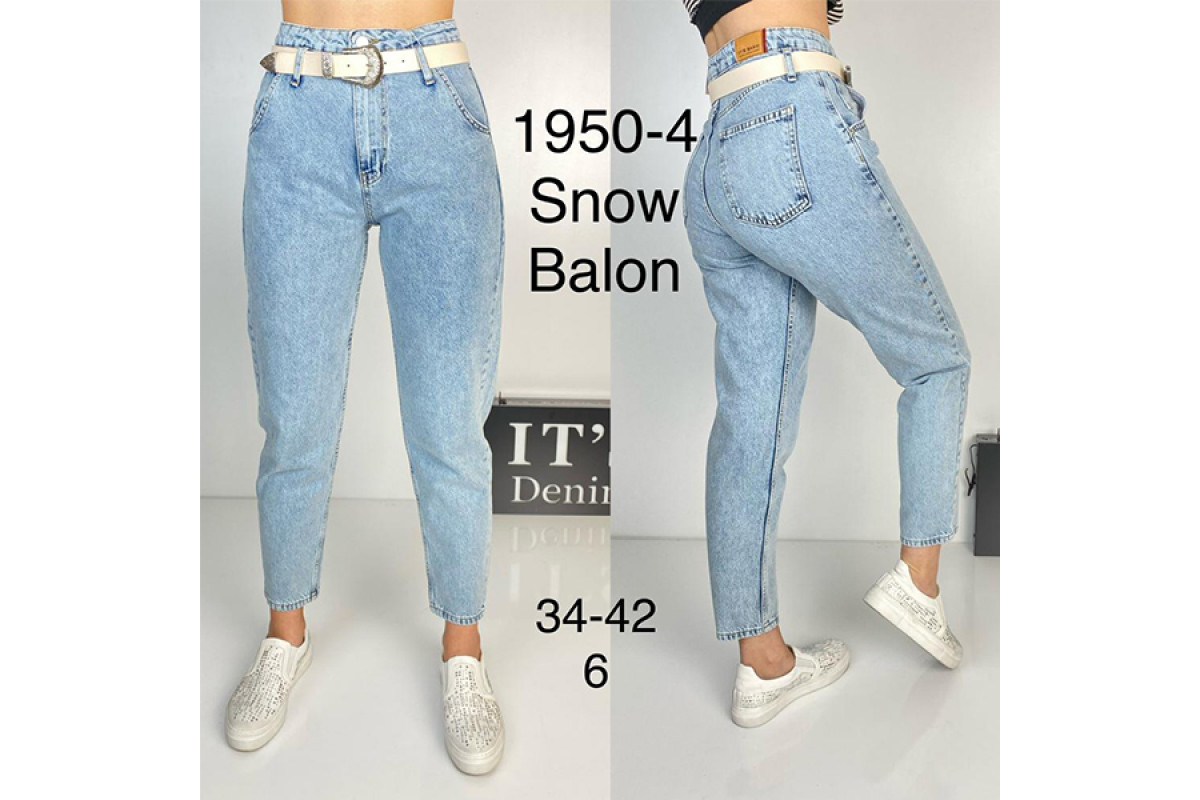 Фото Джинси жіночі IT'S BASIC JEANS 1 950 BALON Туреччина from official site OSKAR™