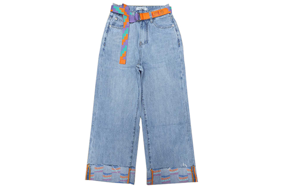 Фото Кюлоти жіночі LOLO BLUES JEANS 65 WIDE LEG Туреччина from official site OSKAR™
