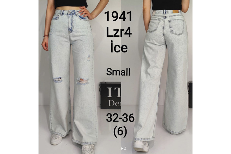 Джинси жіночі IT'S BASIC JEANS 1941 WIDE LEG Туреччина