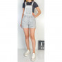Фото 2 Шорти-комбінезон жіночий IT'S BASIC JEANS 2028S from official site OSKAR™