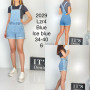 Фото 1 Шорти-комбінезон жіночий IT'S BASIC JEANS 2029 from official site OSKAR™