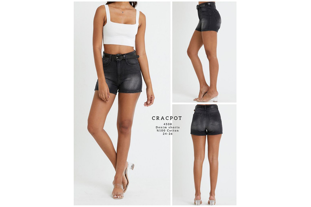 Фото Шорти жіночі CRACPOT JEANS 4508S Туреччина from official site OSKAR™
