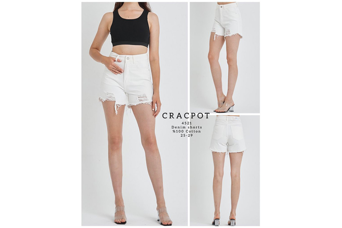 Фото Шорти жіночі CRACPOT JEANS 4521-1 Туреччина from official site OSKAR™