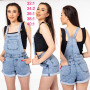 Фото 1 Шорты-комбинезон женский ZEO BASIC JEANS 001 Турция from official site OSKAR™
