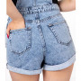 Фото 4 Шорты-комбинезон женский ZEO BASIC JEANS 001 Турция from official site OSKAR™