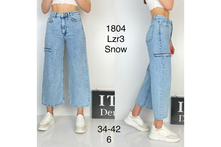 Кюлоты женские IT'S BASIC JEANS 1804 Турция