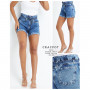 Фото 1 Шорты женские CRACPOT JEANS 4522 МОМ Турция from official site OSKAR™