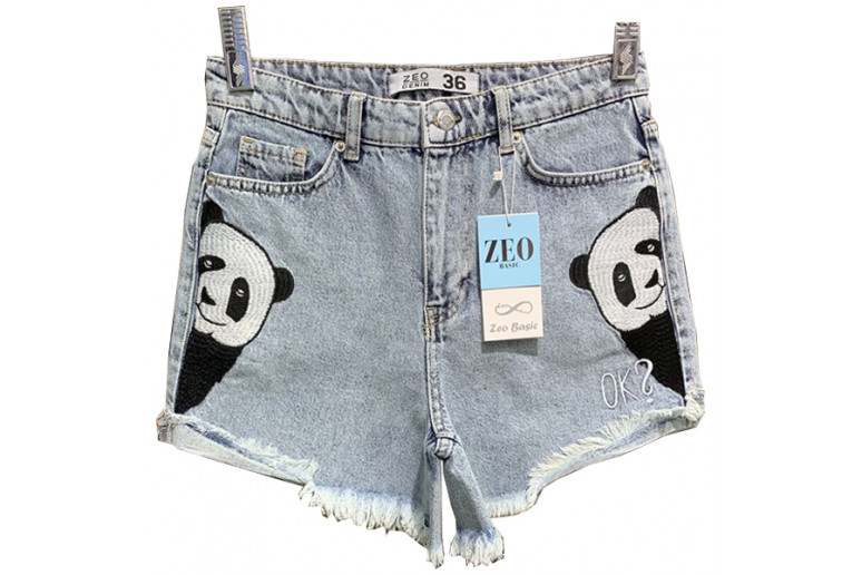 Шорти жіночі ZEO BASIC JEANS один тисячі сімсот двадцять одна МОМ Туреччина