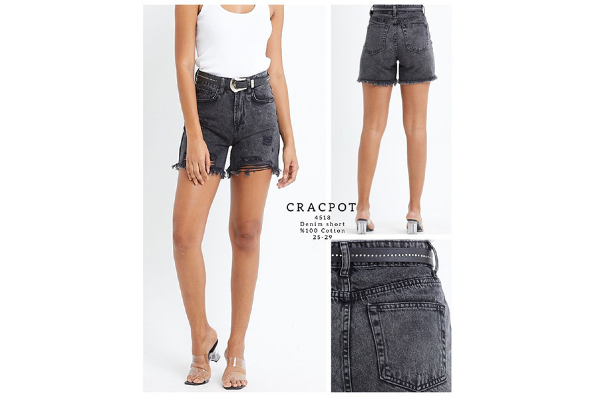 Фото Шорты женские CRACPOT JEANS 4518S Турция from official site OSKAR™