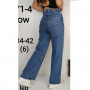 Фото 2 Джинсы женские IT'S BASIC JEANS 2171 WIDE LEG Турция from official site OSKAR™
