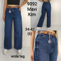 Фото 1 Джинси жіночі IT'S BASIC JEANS 9092 WIDE LEG Туреччина from official site OSKAR™