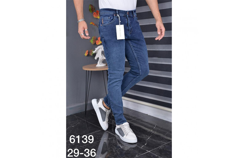 Джинсы мужские REDMAN JEANS 6139 узкачи Турция