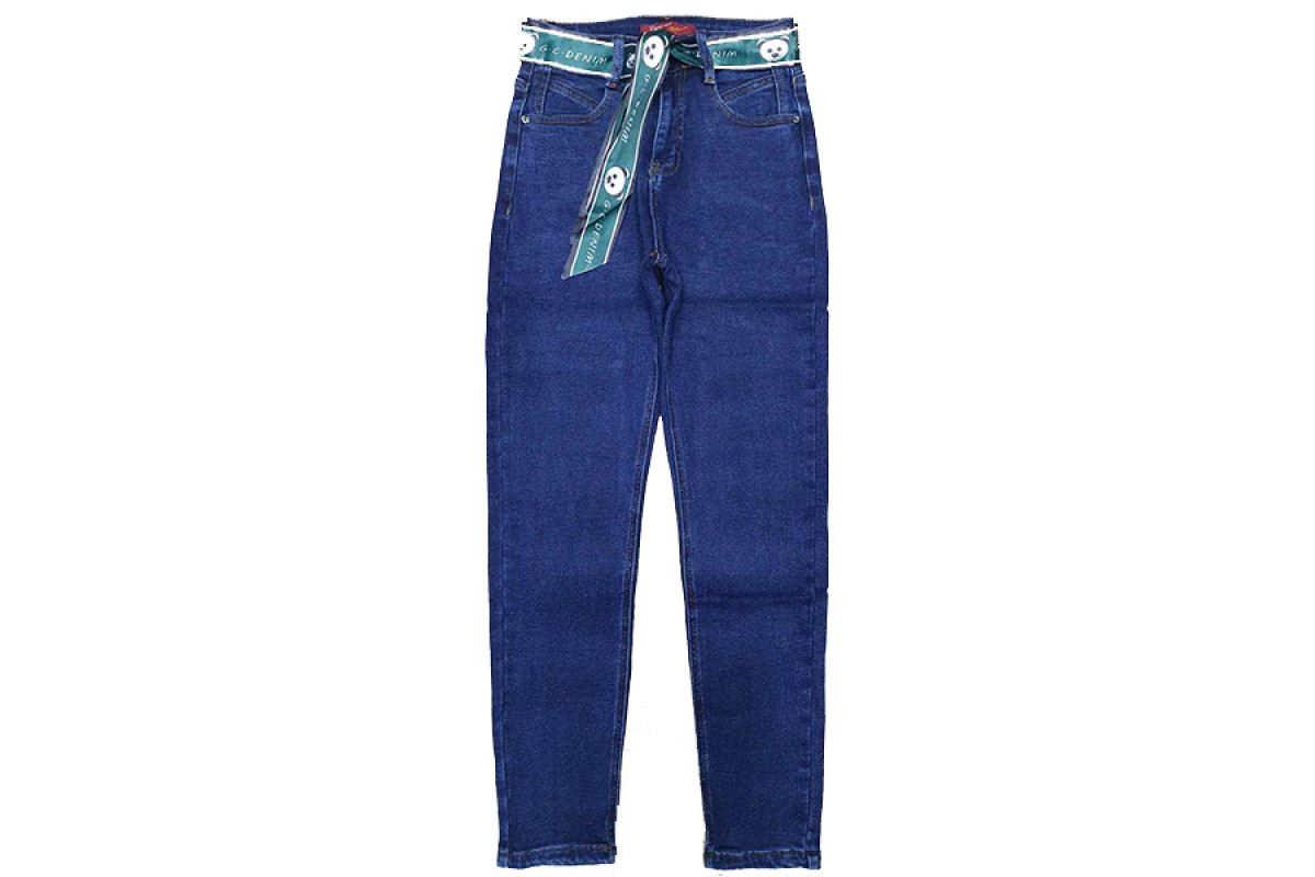 Фото Джинсы женские VANVER JEANS 8712 MOM на байке from official site OSKAR™