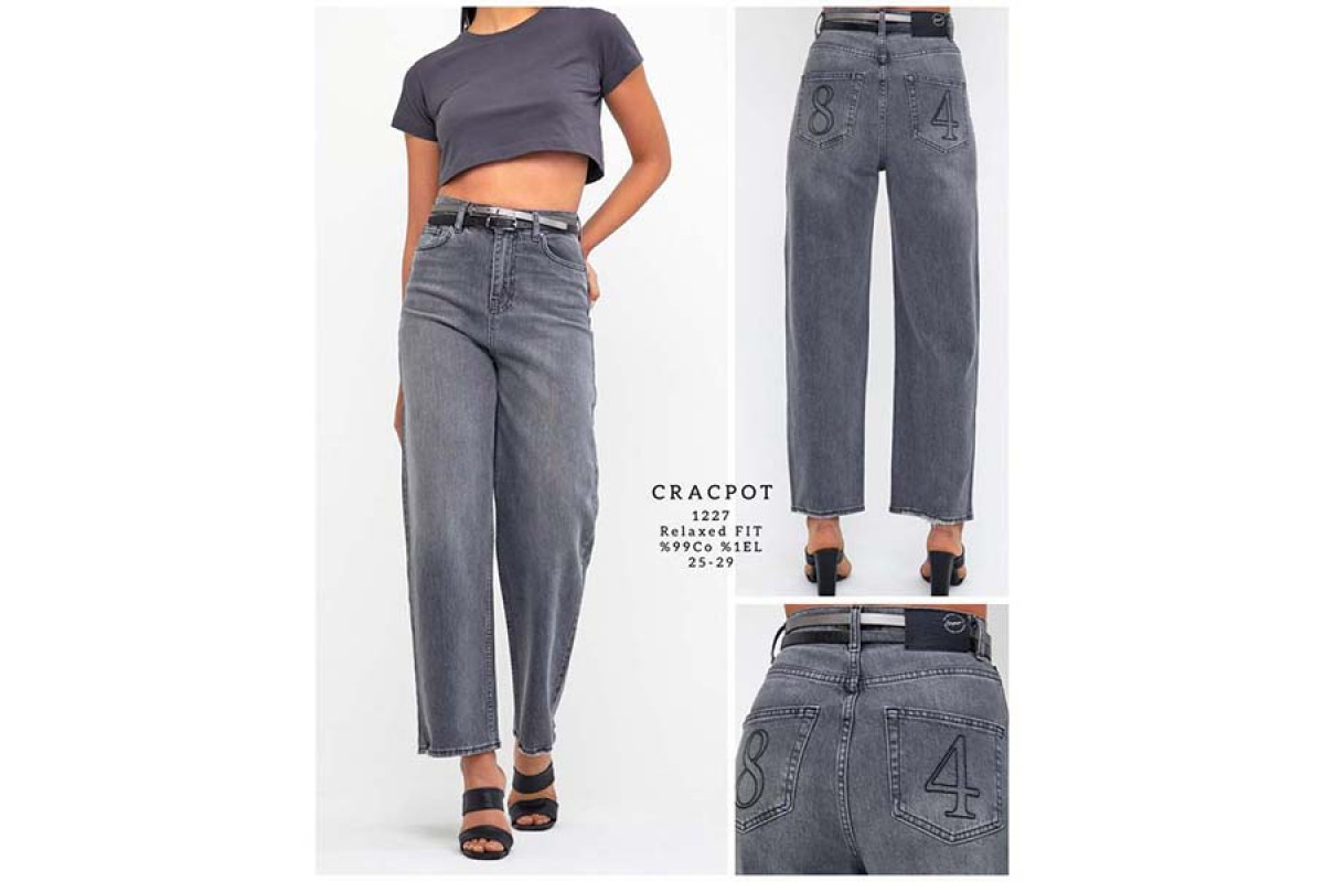 Фото Джинсы женские CRACPOT JEANS 1227 Relaxed Fit Турция from official site OSKAR™