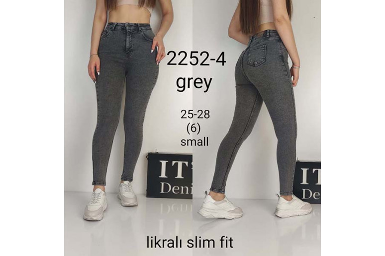 Джинси жіночі IT'S BASIC JEANS 2252S Skinny Туреччина