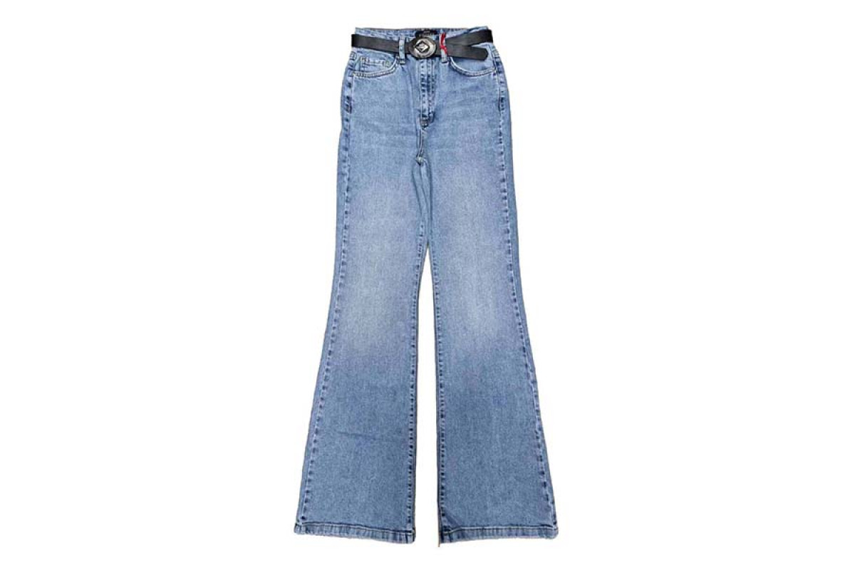 Фото Джинсы женские JONH RICHONE JEANS 2767 High Flare Турция from official site OSKAR™