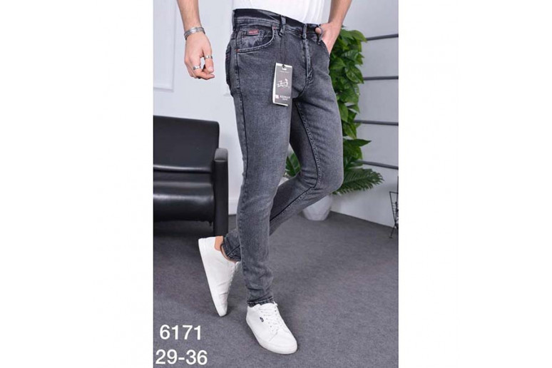 Джинсы мужские REDMAN JEANS 6171 Узкачи Турция