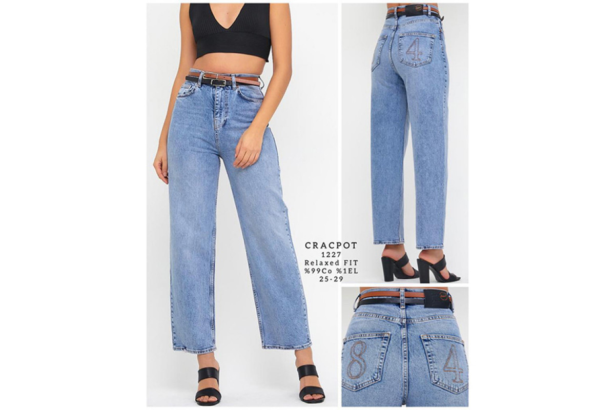 Фото Джинсы женские CRACPOT JEANS 1227 Relaxed Fit from official site OSKAR™