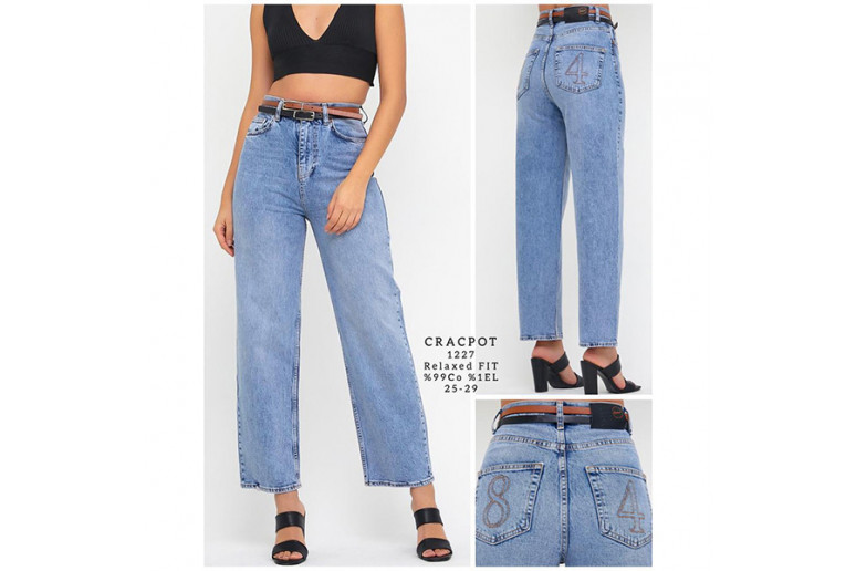 Джинсы женские CRACPOT JEANS 1227 Relaxed Fit