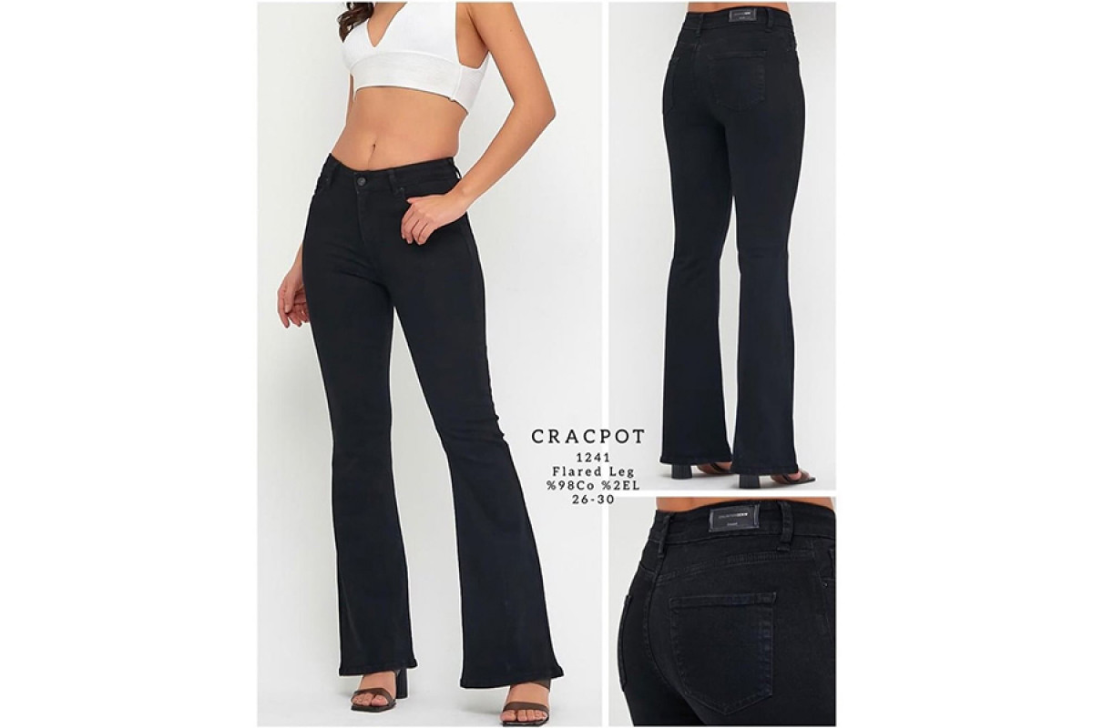 Фото Джинси жіночі CRACPOT JEANS 1241 Flared Leg from official site OSKAR™