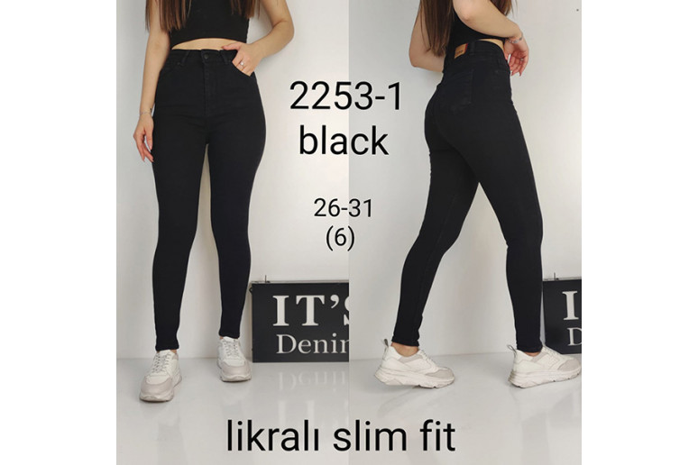Джинси жіночі IT'S BASIC JEANS 2253