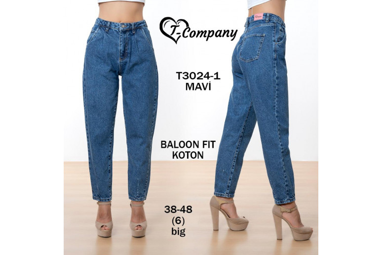 Джинсы женские IT'S BASIC JEANS 3024-1 BALON Турция