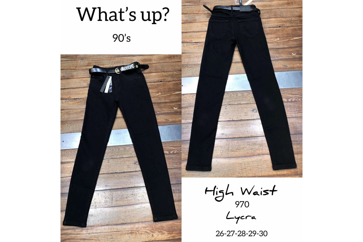 Фото Джинсы женские WHAT'S UP JEANS 970 SKINNY Турция from official site OSKAR™