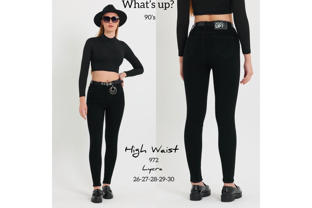 Фото Джинси жіночі WHAT'S UP JEANS 972 SKINNY Туреччина from official site OSKAR™