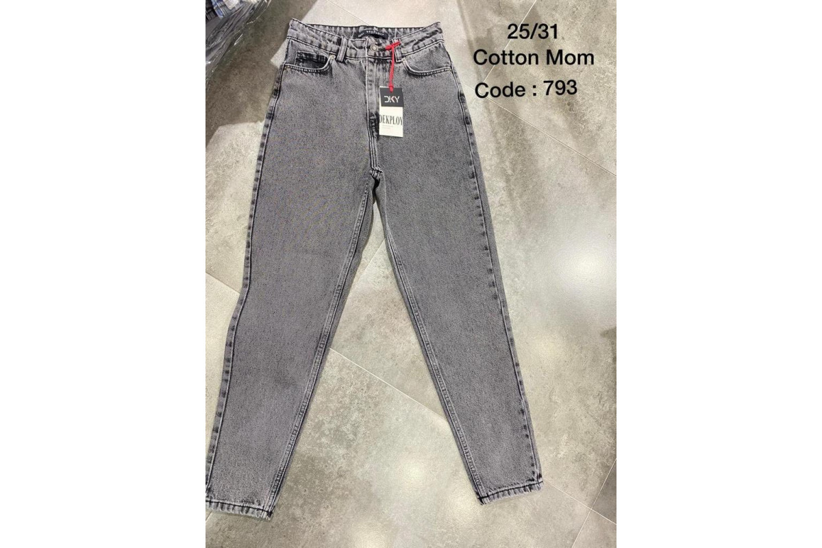 Фото Джинсы женские DEKPLOY JEANS 793 MOM Турция from official site OSKAR™