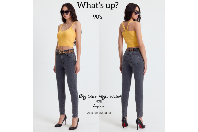 Джинси жіночі WHAT'S UP JEANS 975 SKINNY Туреччина