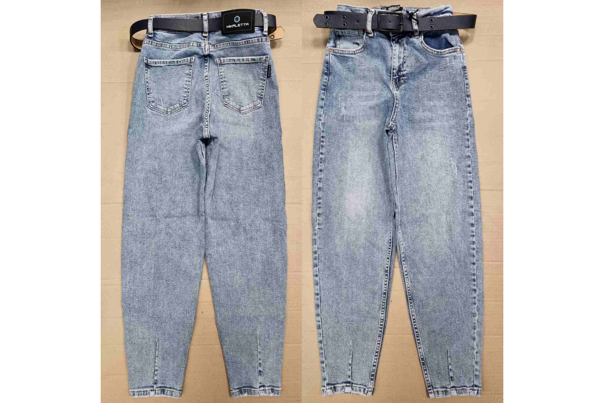 Фото Джинси жіночі MIKALETTA JEANS 2532 RELAX МОМ Туреччина from official site OSKAR™